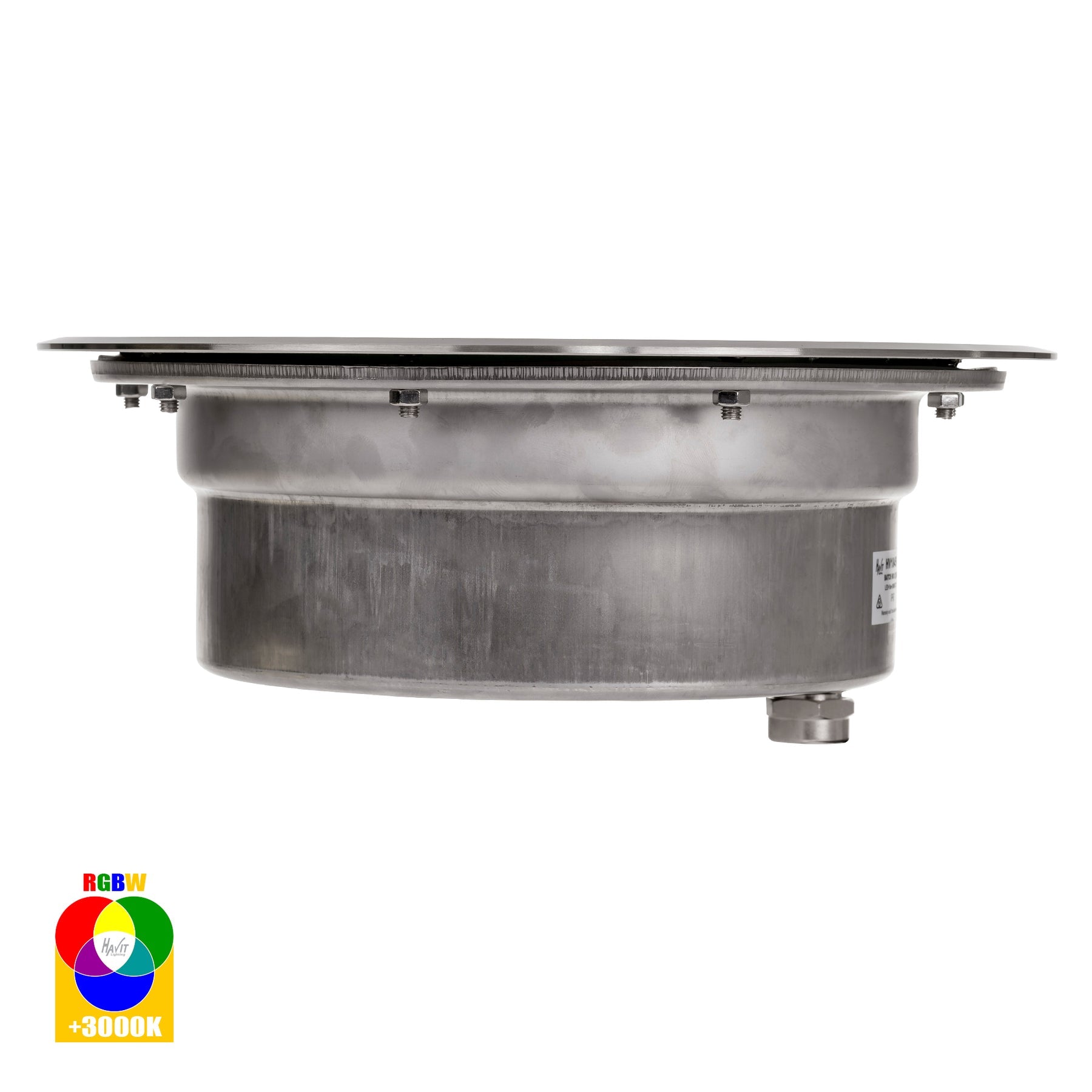 Havit Lighting Split 316 Stainless Steel 18w RGBW LED Inground Light