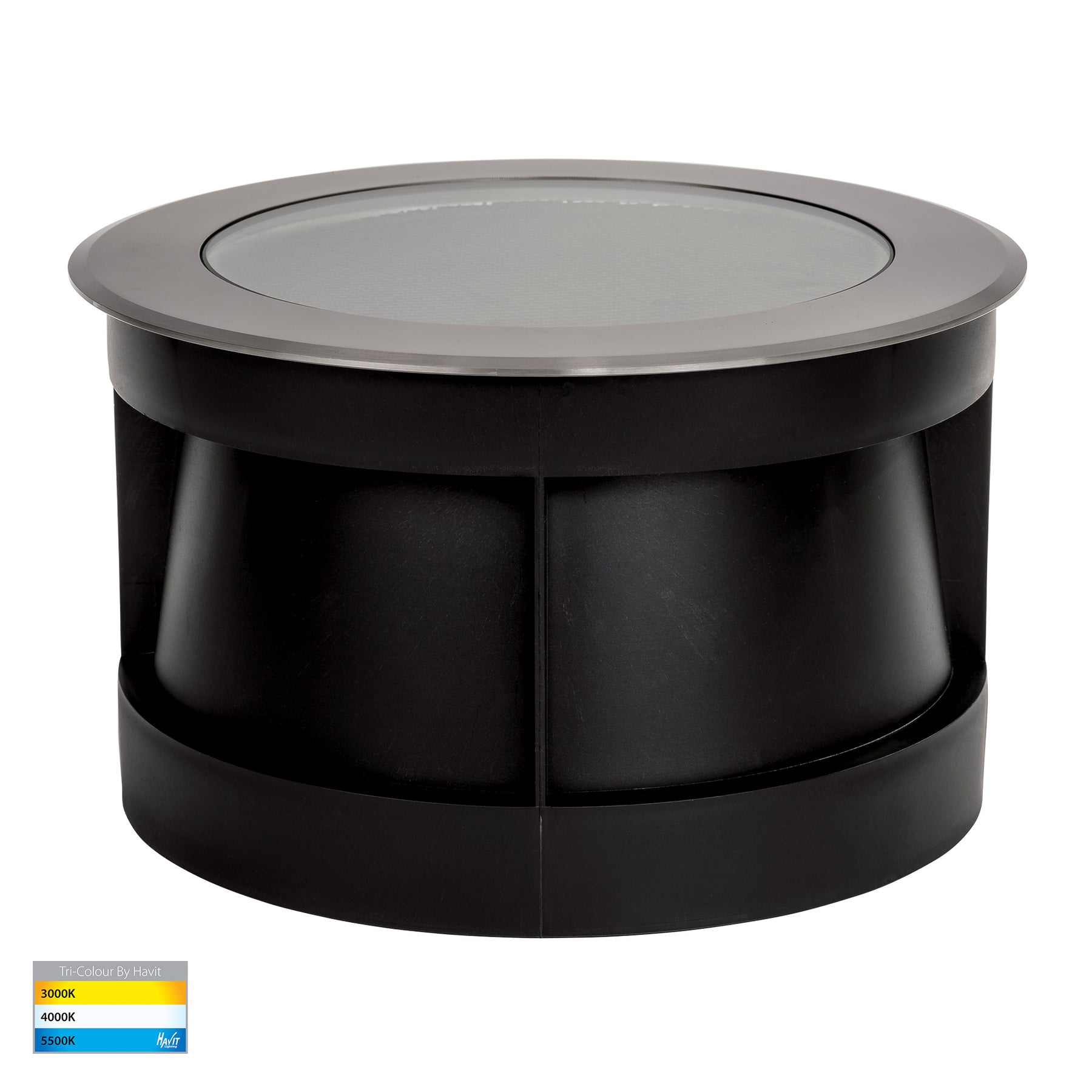 Havit Lighting Split 316 Stainless Steel TRI Colour 18w LED Inground Light