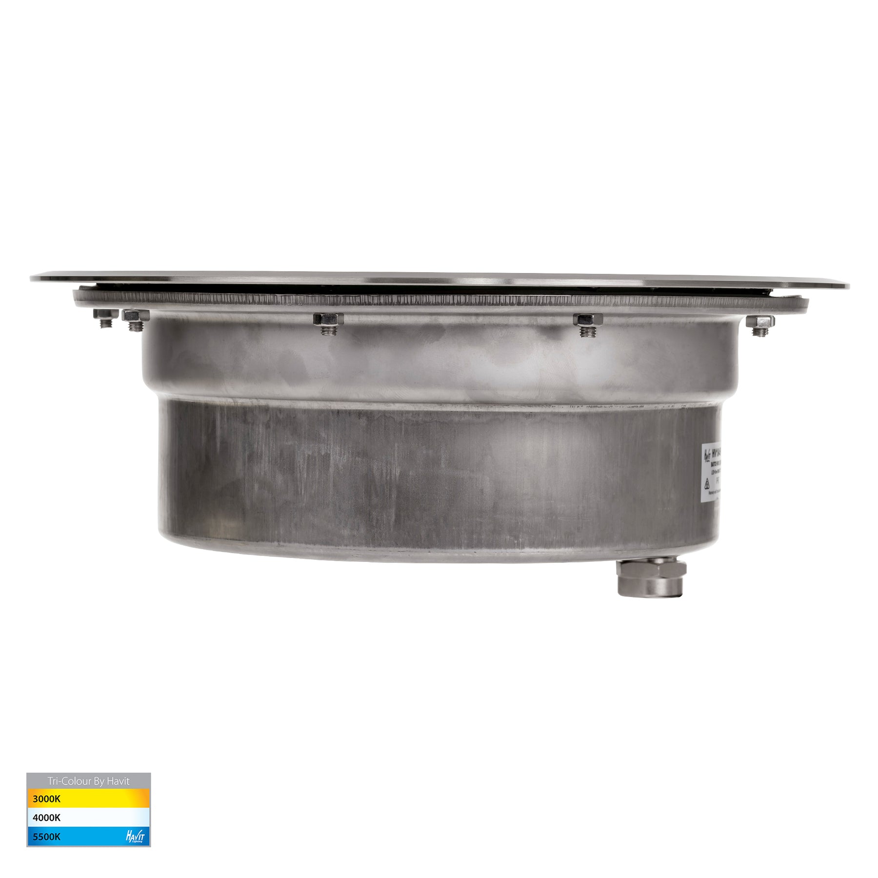 Havit Lighting Split 316 Stainless Steel TRI Colour 18w LED Inground Light