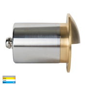Havit Lighting Ollo Brass TRI Colour LED Step Light With Eyelid