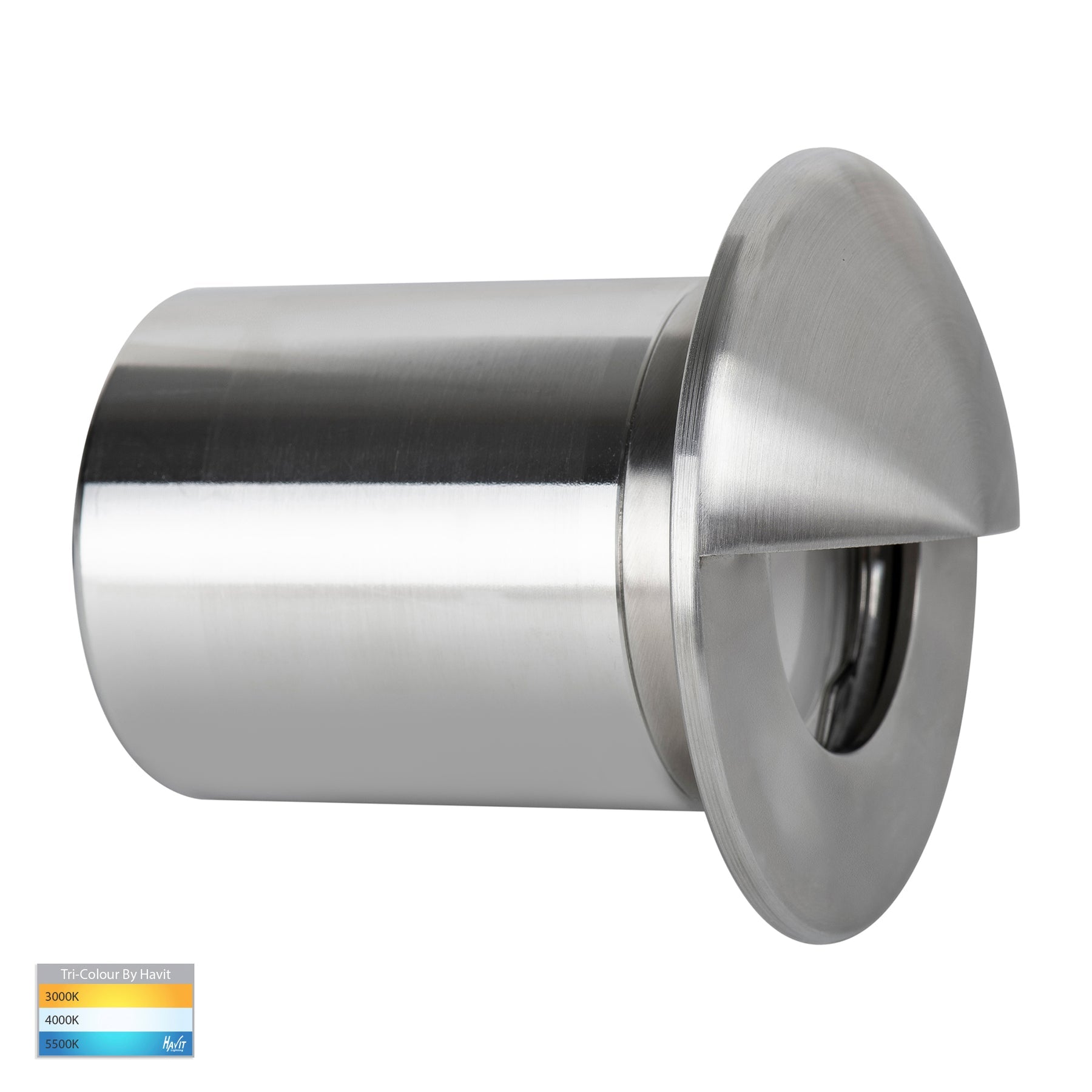 Havit Lighting Ollo 316 Stainless Steel TRI Colour LED Step Light With Eyelid