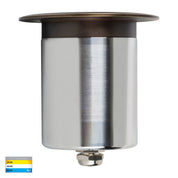 Havit Lighting Ollo Antique Brass TRI Colour LED Wall or Inground Light