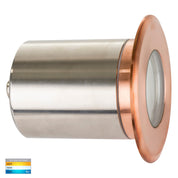 Havit Lighting Ollo Copper TRI Colour LED Step or Inground Light