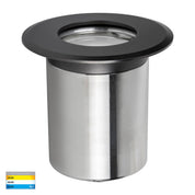 Havit Lighting Ollo Graphite Coloured Brass TRI Colour LED Wall or Inground Light