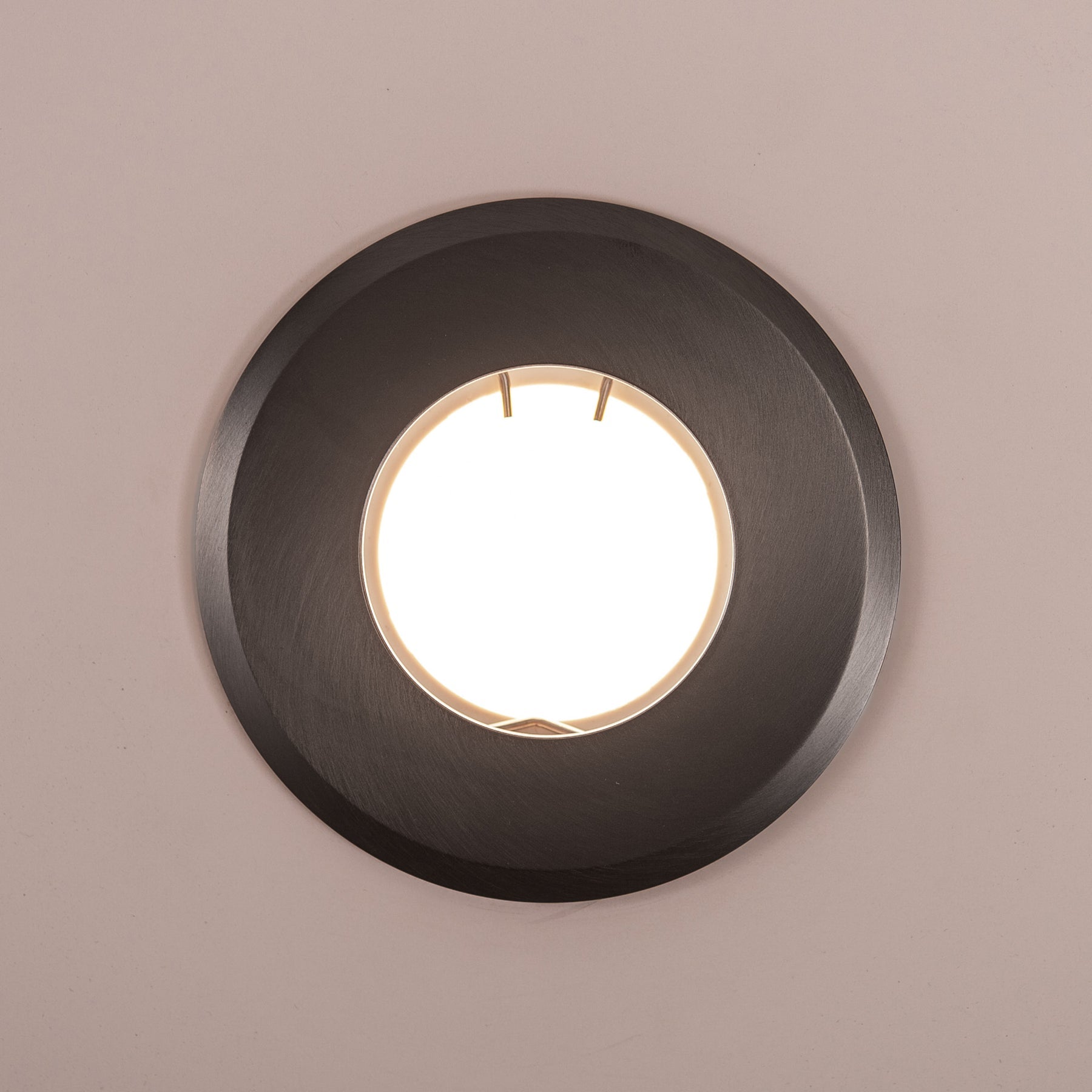 Havit Lighting Ollo Graphite Coloured Brass TRI Colour LED Wall or Inground Light