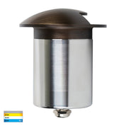 Havit Lighting Viale Antique Brass TRI Colour LED Single Driveway Light