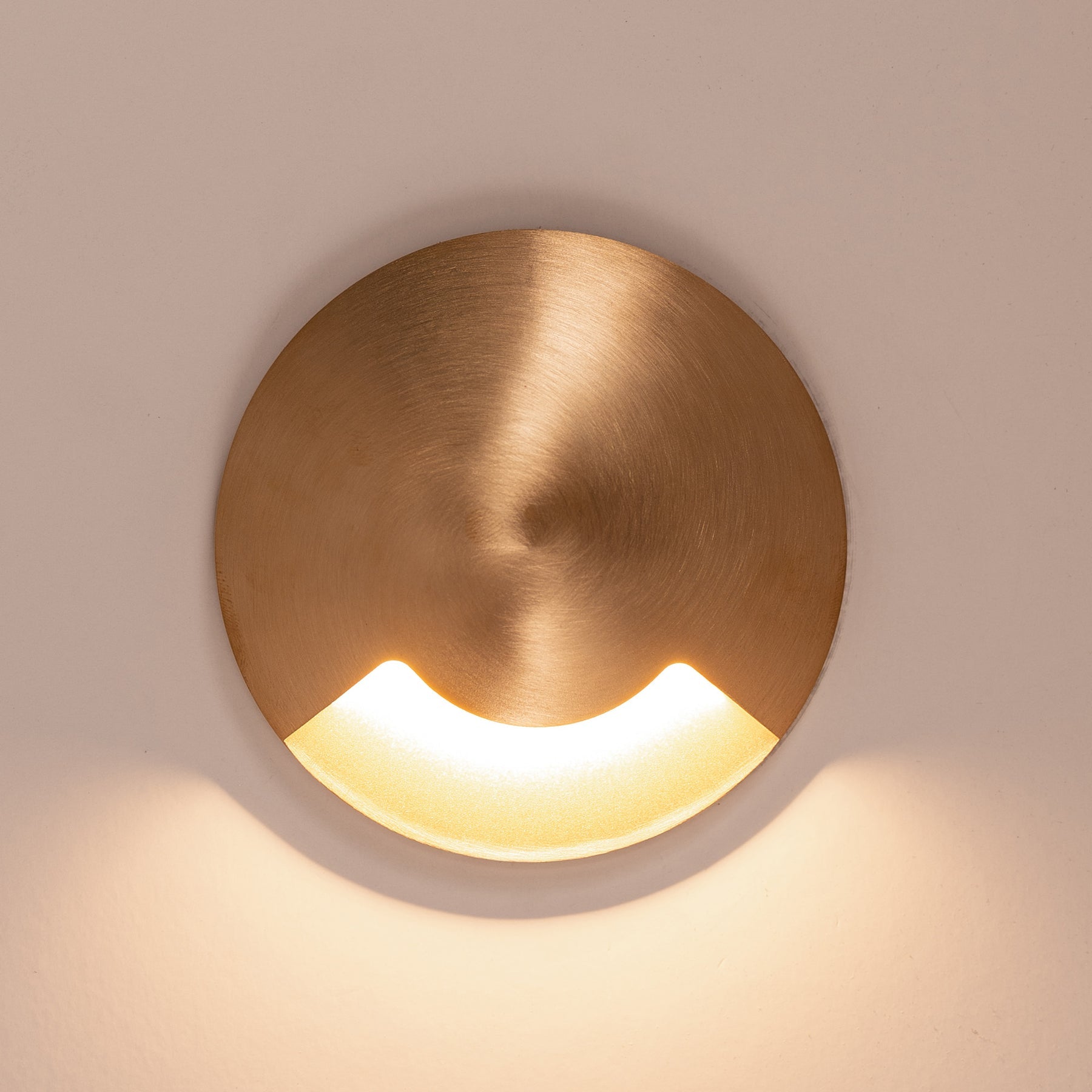 Havit Lighting Viale Brass TRI Colour LED Single Driveway Light