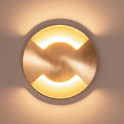Havit Lighting Viale Brass TRI Colour LED Double Driveway Light