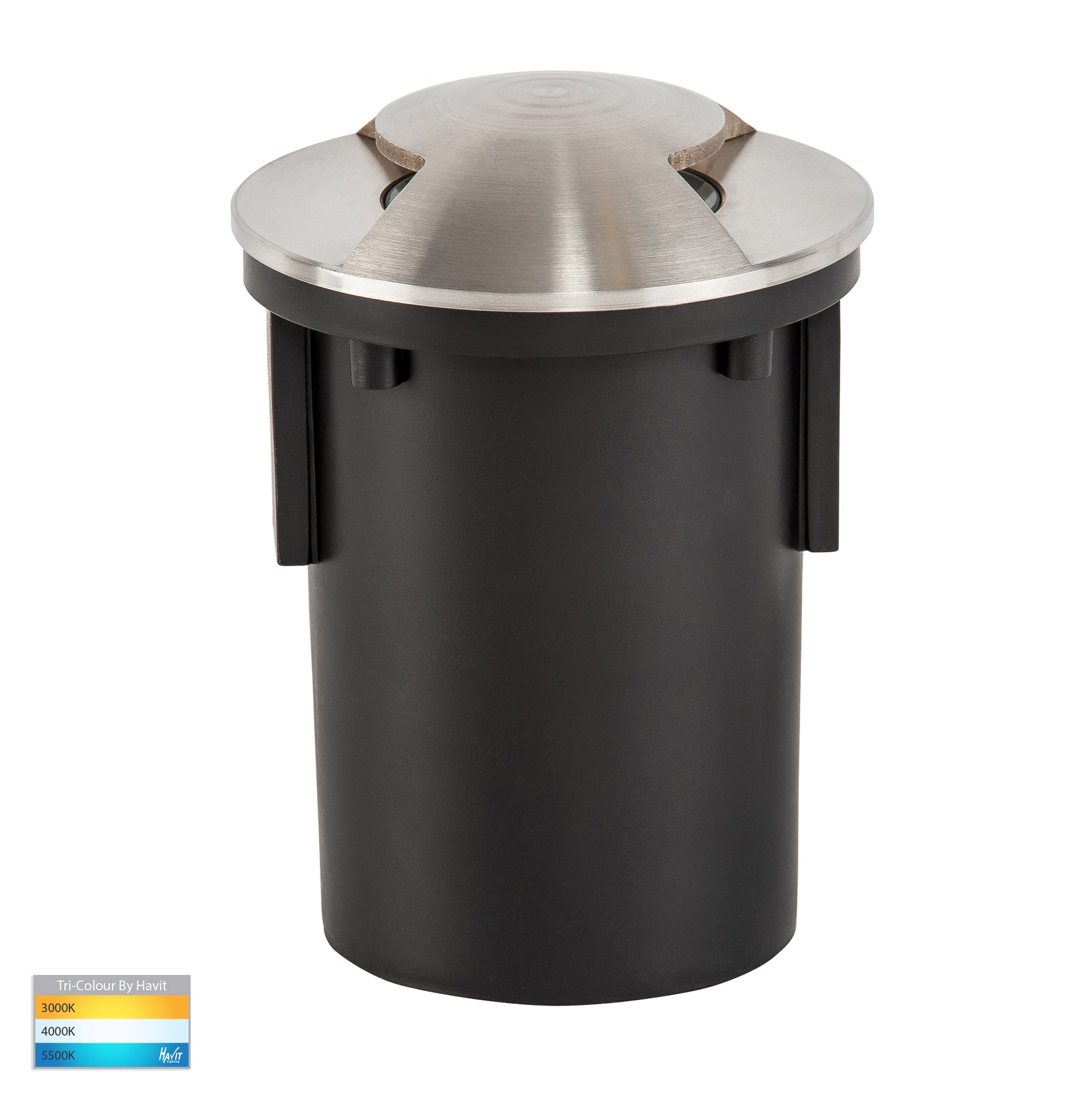 Havit Lighting Viale 316 Stainless Steel TRI Colour LED Double Driveway Light