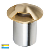 Havit Lighting Viale Brass TRI Colour LED Triple Driveway Light