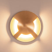Havit Lighting Viale Brass TRI Colour LED Triple Driveway Light
