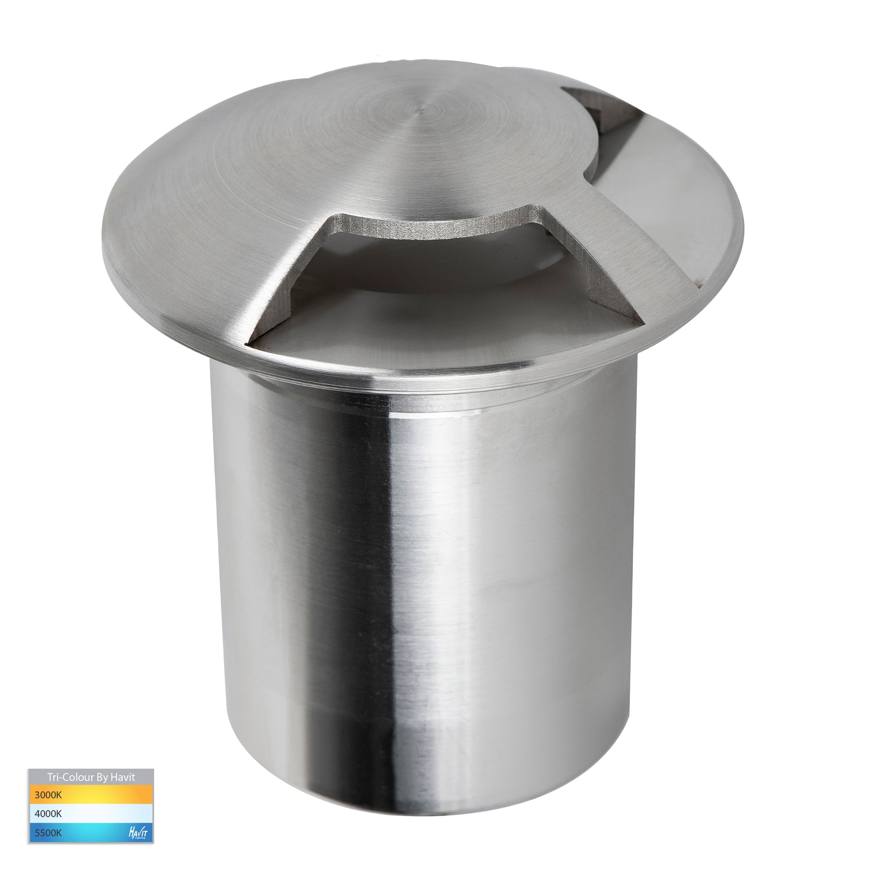 Havit Lighting Viale 316 Stainless Steel TRI Colour LED Triple Driveway Light