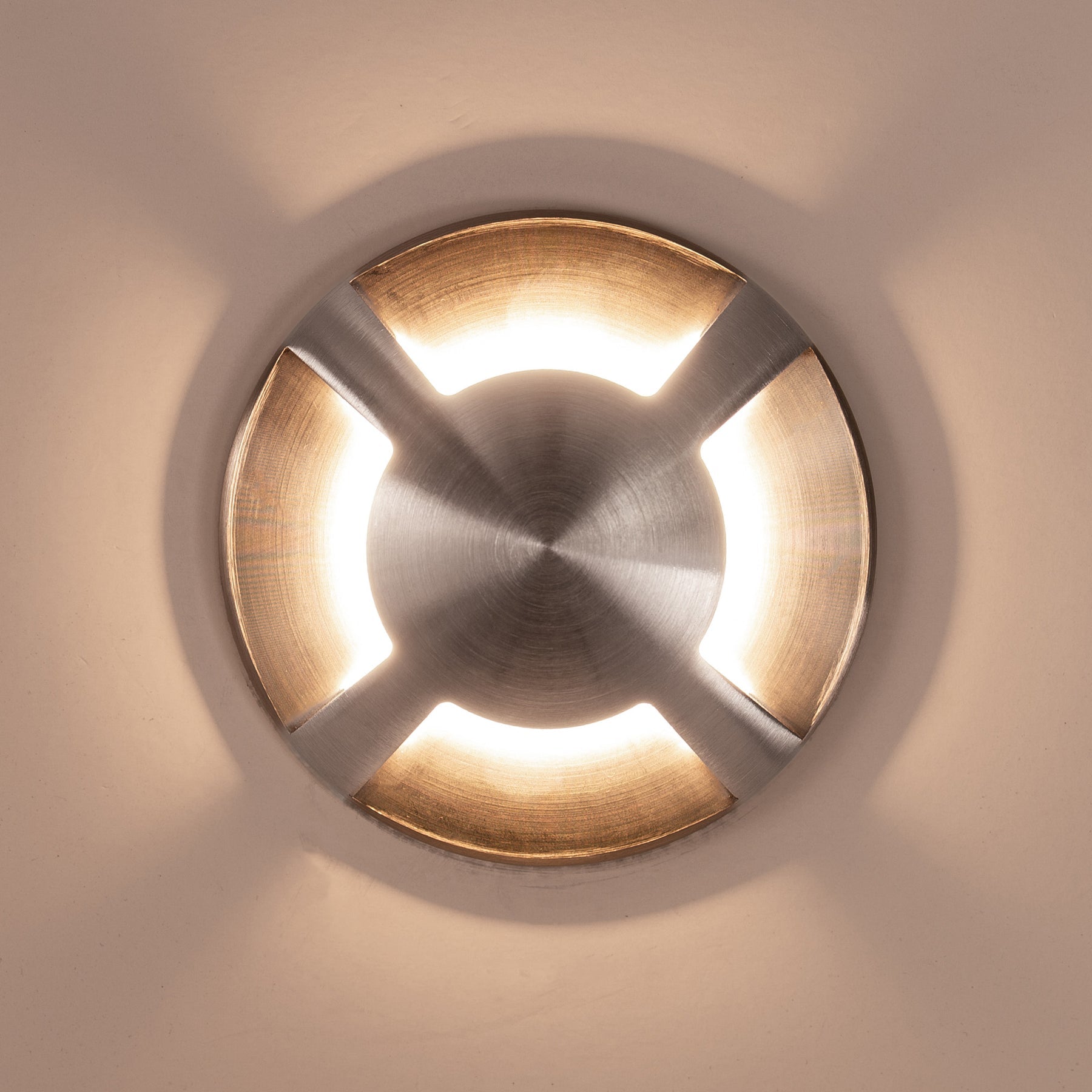 Havit Lighting Viale 316 Stainless Steel TRI Colour LED Four Way Driveway Light
