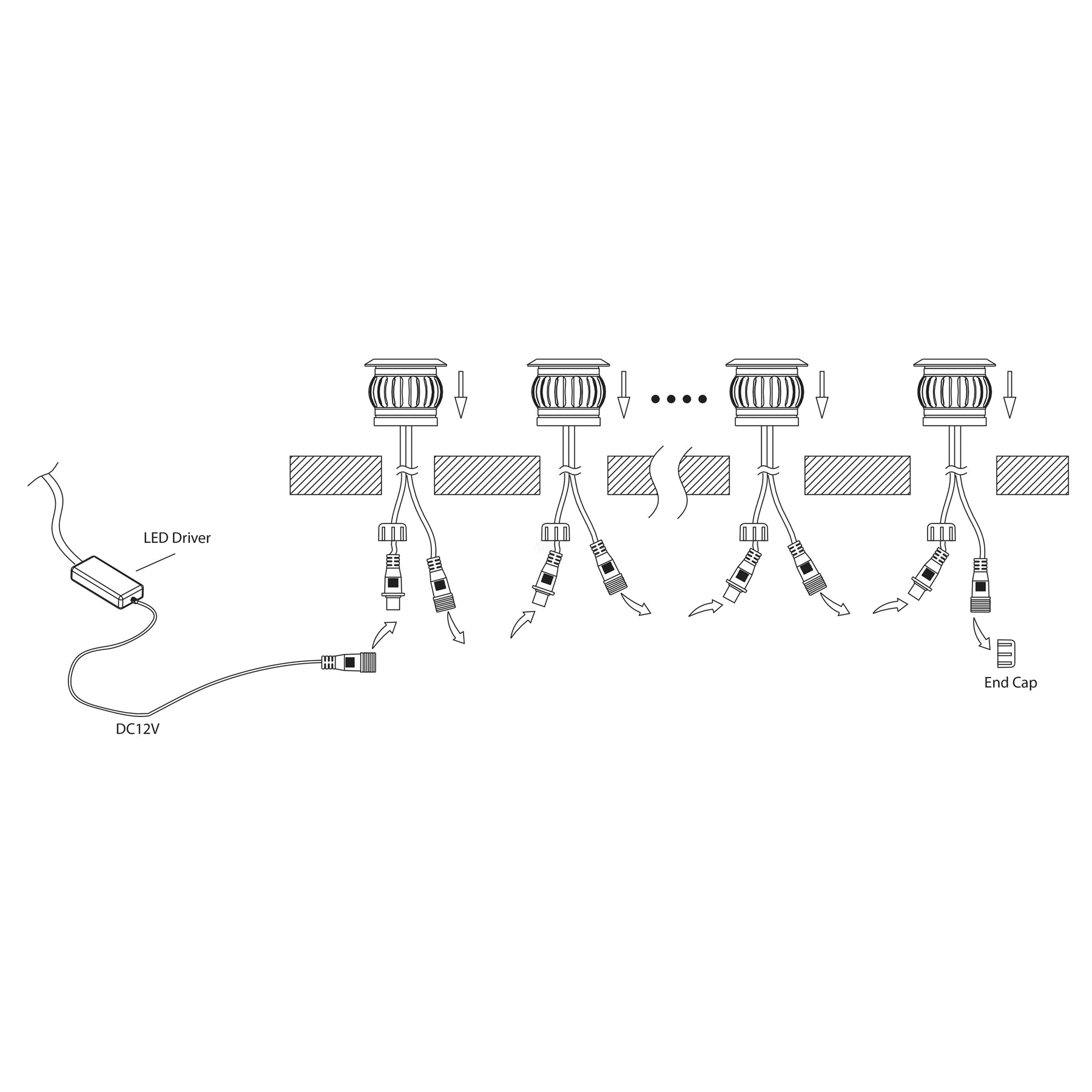 Havit Lighting Flame 316 Stainless Steel RGBCW Deck Lights