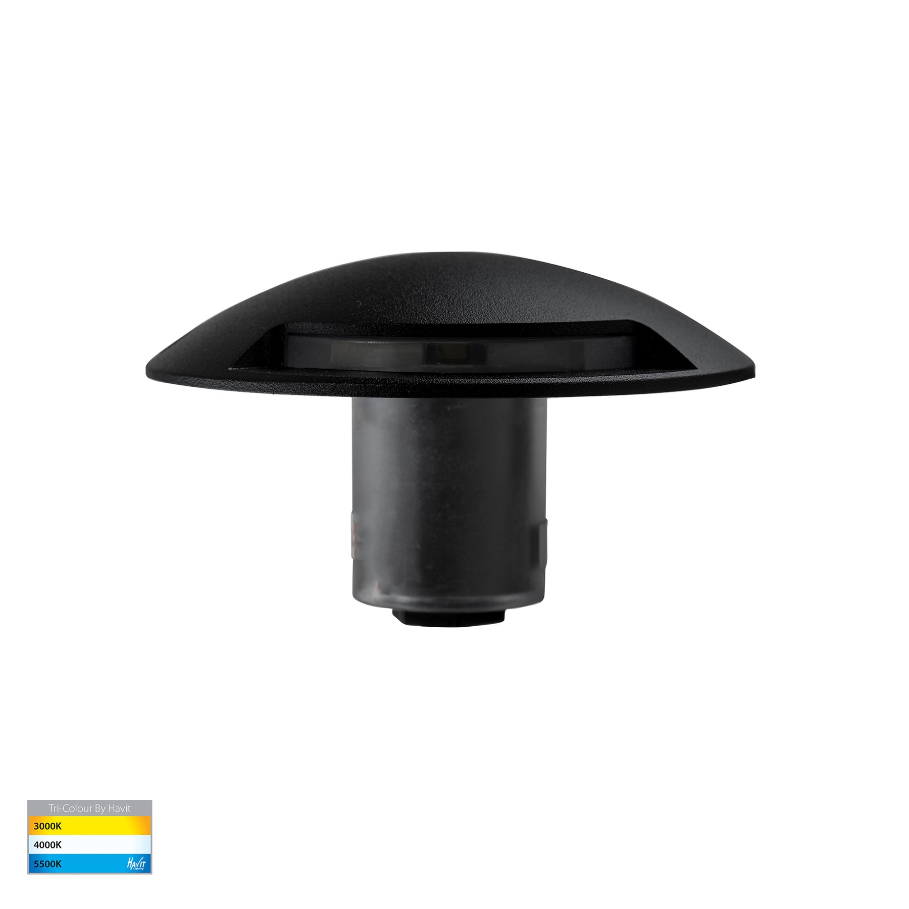 Havit Lighting Dome Black Aluminium One Way LED Deck Lights