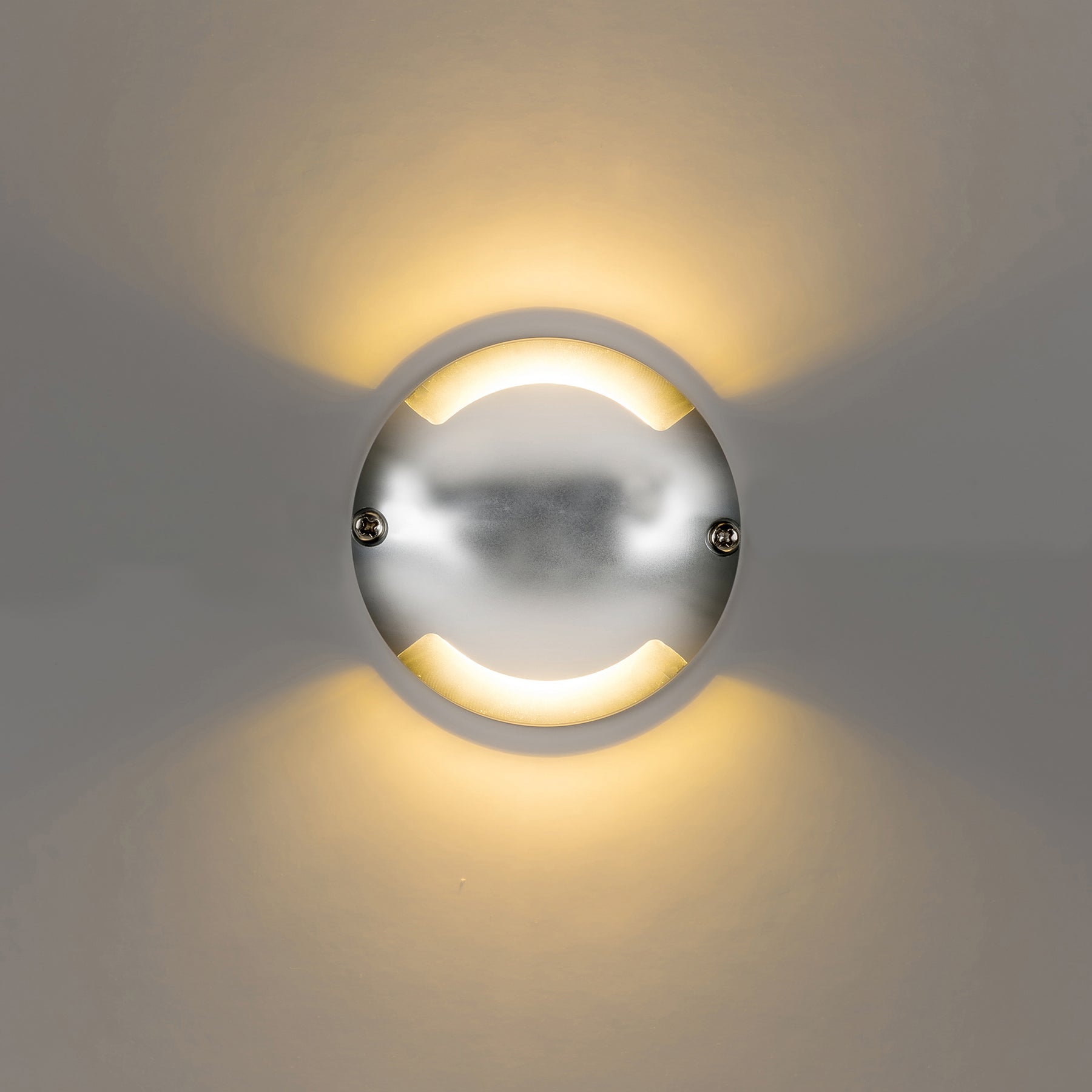 Havit Lighting Dome Silver Aluminium LED Two Way Deck Lights