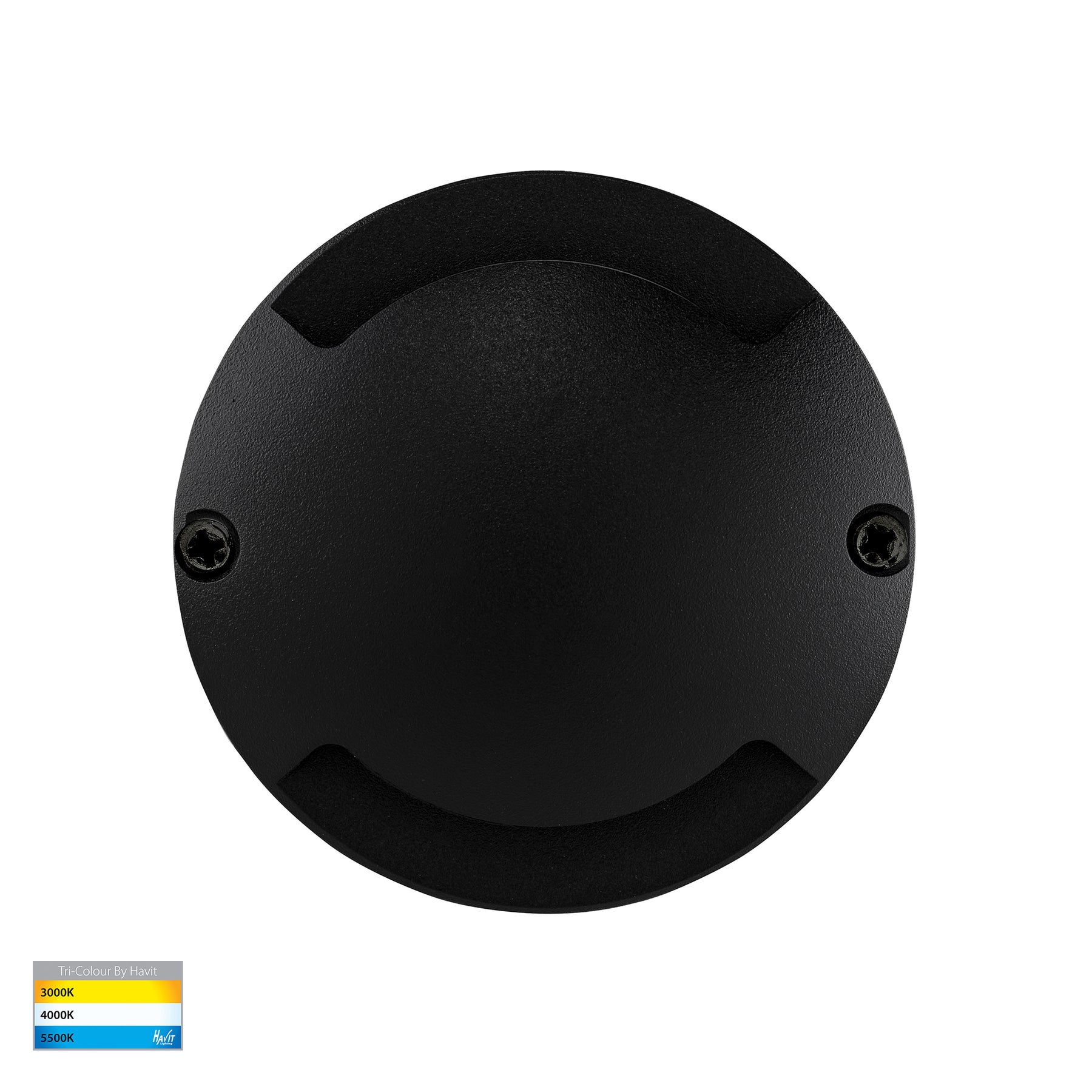 Havit Lighting Dome Black Aluminium Two Way LED Deck Lights