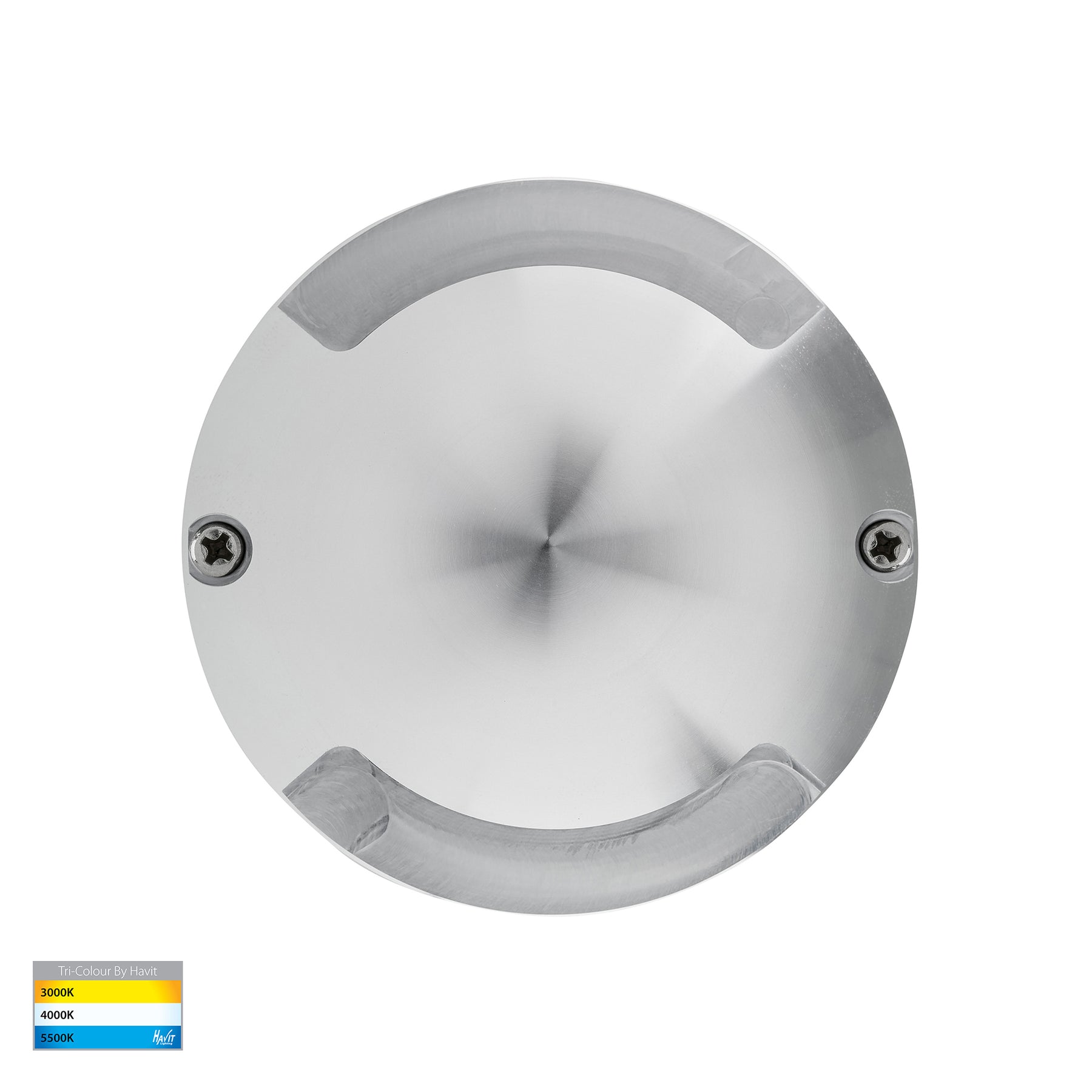 Havit Lighting Dome Silver Aluminium LED Two Way Deck Lights
