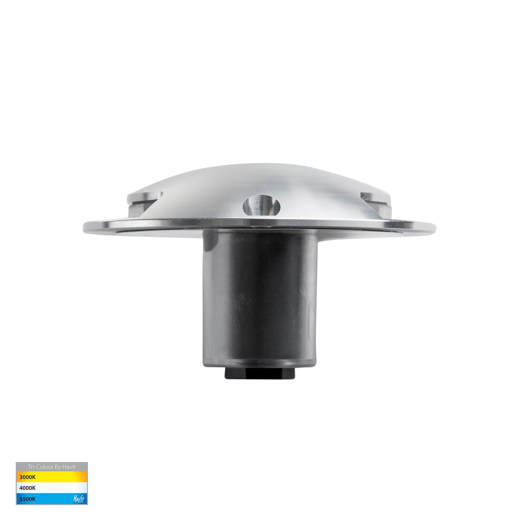 Havit Lighting Dome Silver Aluminium LED Two Way Deck Lights