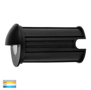 Havit Lighting Elite Black Aluminium LED Wall or Step Light with Eyelid