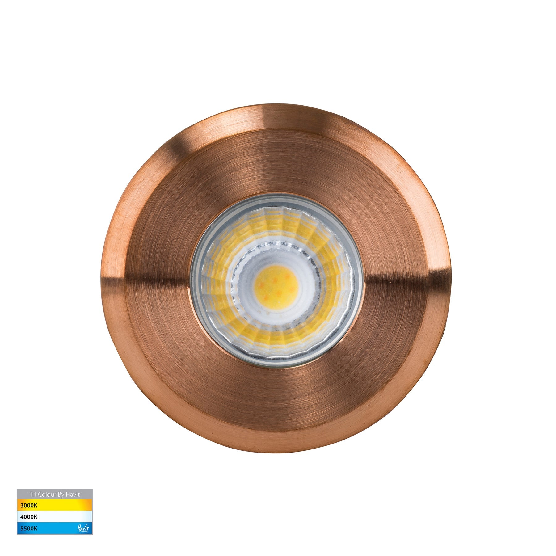 Havit Lighting Mini Ollo Copper LED Step or Inground Light