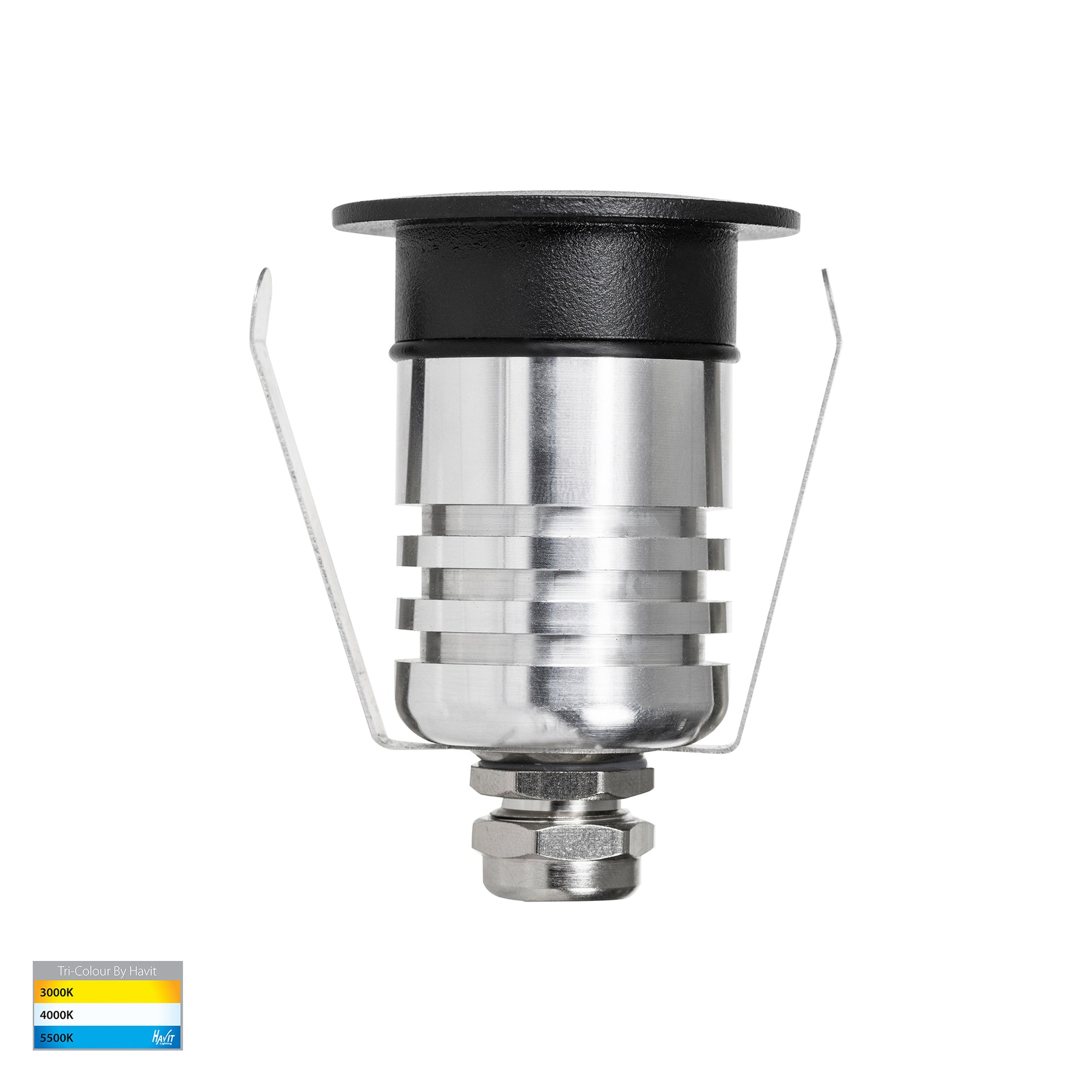 Havit Lighting Brillo Black Aluminium LED Wall or Inground Light