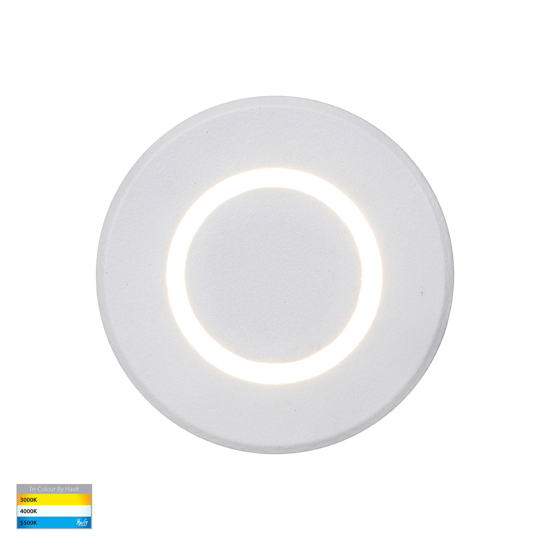 Havit Lighting Brillo White Aluminium LED Wall or Inground Light