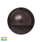 Havit Lighting Pinta Antique Brass Step Lights with Eyelid