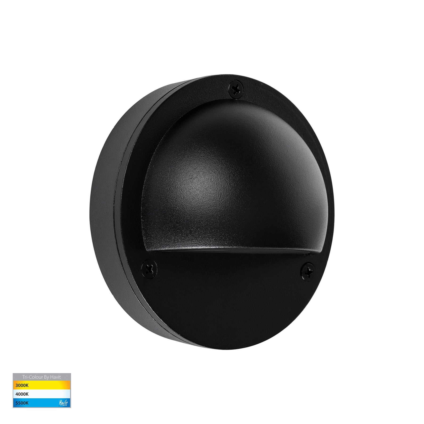 Havit Lighting Pinta Black Step Lights with Eyelid