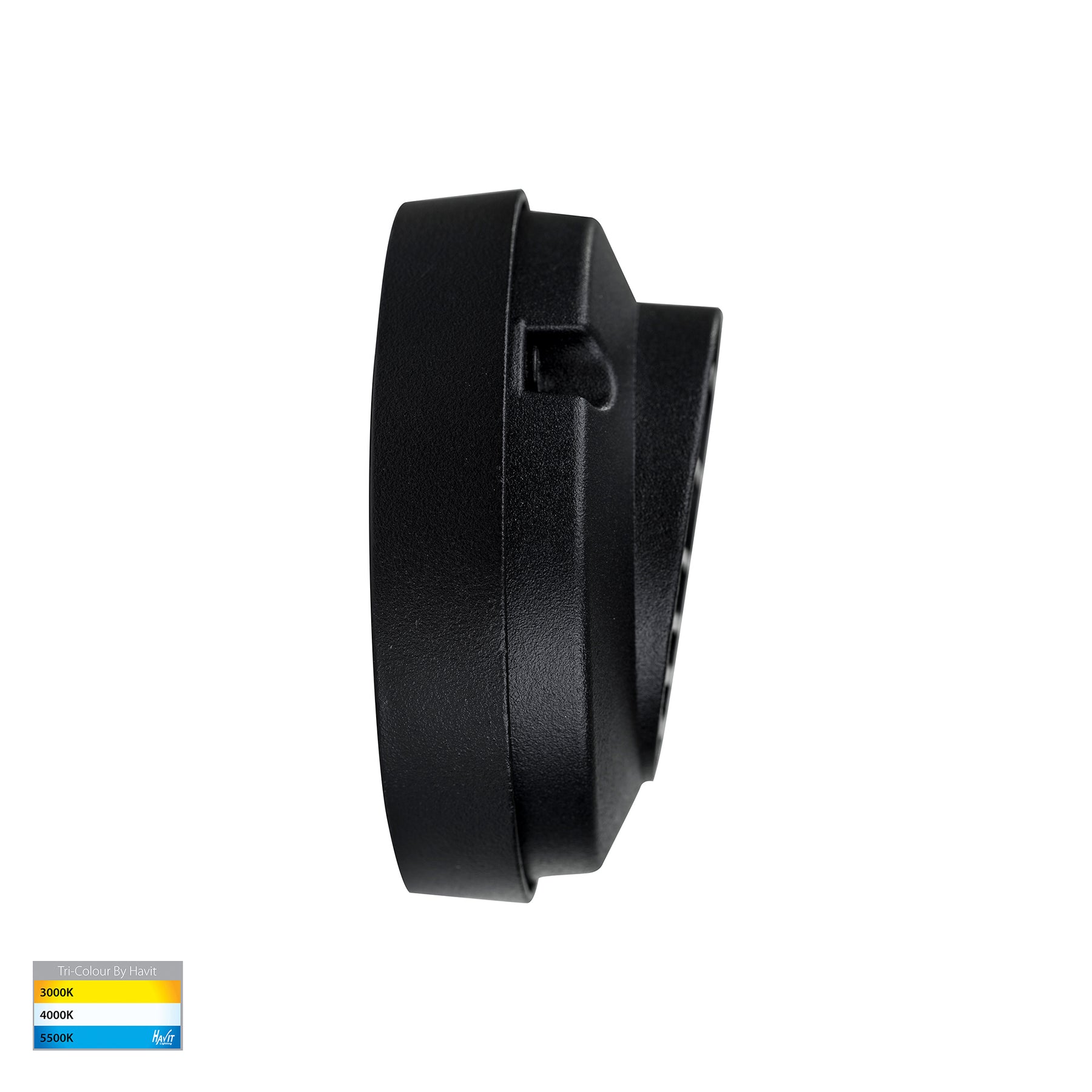 Havit Lighting Pinta Black Louvered Step Lights