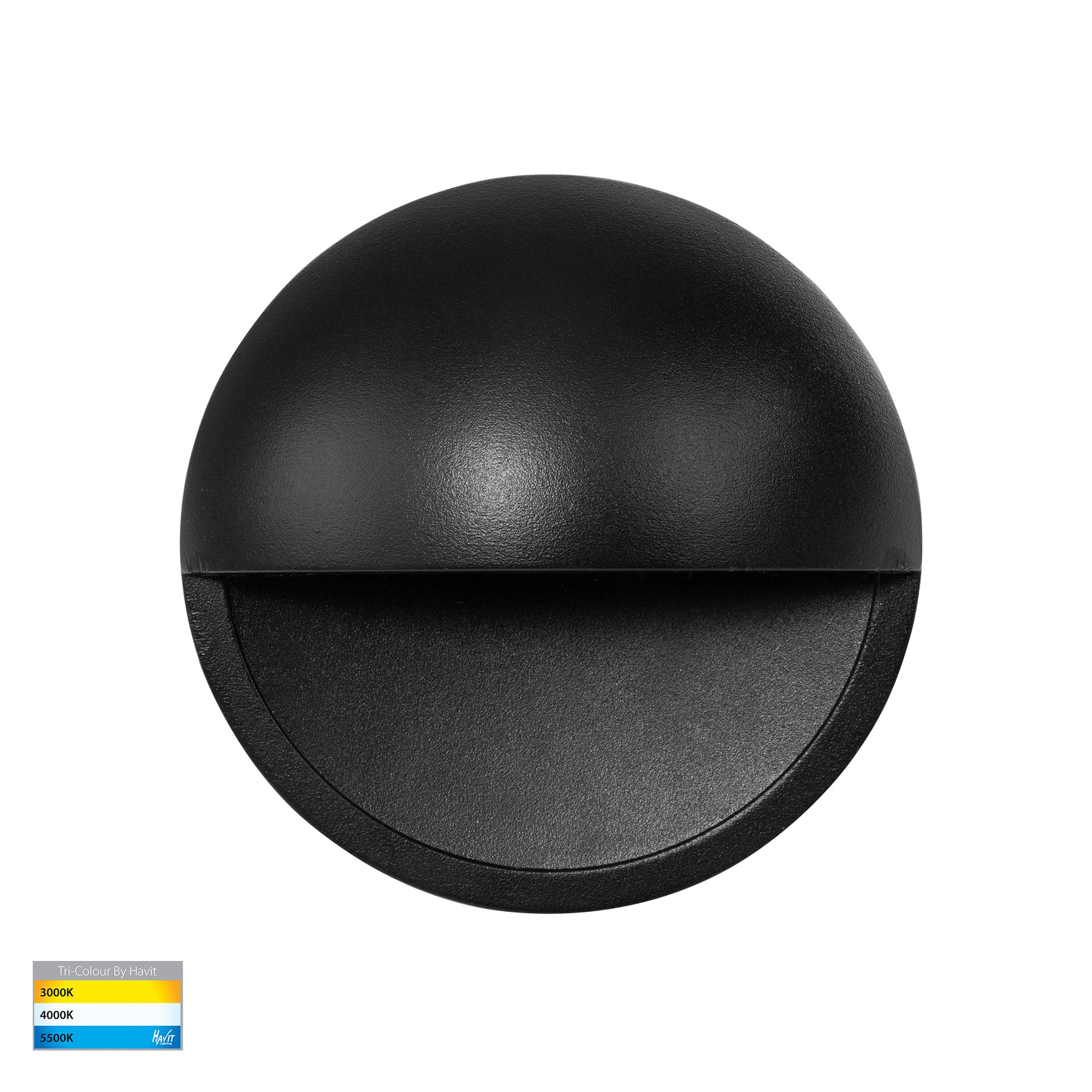 Havit Lighting Veko Black Step Lights with Eyelid
