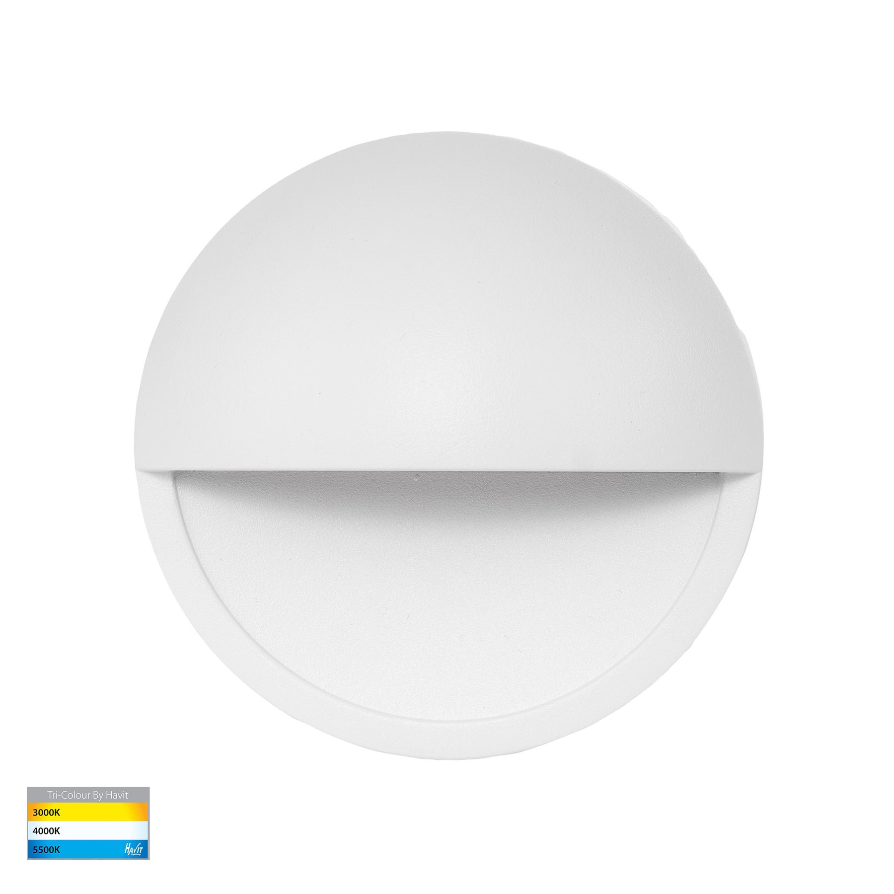 Havit Lighting Veko White Step Lights with Eyelid