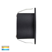 Havit Lighting Mini Reces Black Round TRI Colour Recessed LED Step Light