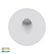 Havit Lighting Mini Reces White Round TRI Colour Recessed LED Step Light