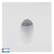 Havit Lighting Reces White Square TRI Colour Recessed LED Step Light