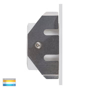 Havit Lighting Reces White Square TRI Colour Recessed LED Step Light
