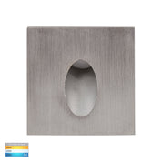 Havit Lighting Mini Reces 316 Stainless Steel Square TRI Colour Recessed LED Step Light