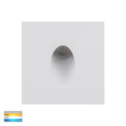 Havit Lighting Mini Reces White Square TRI Colour Recessed LED Step Light