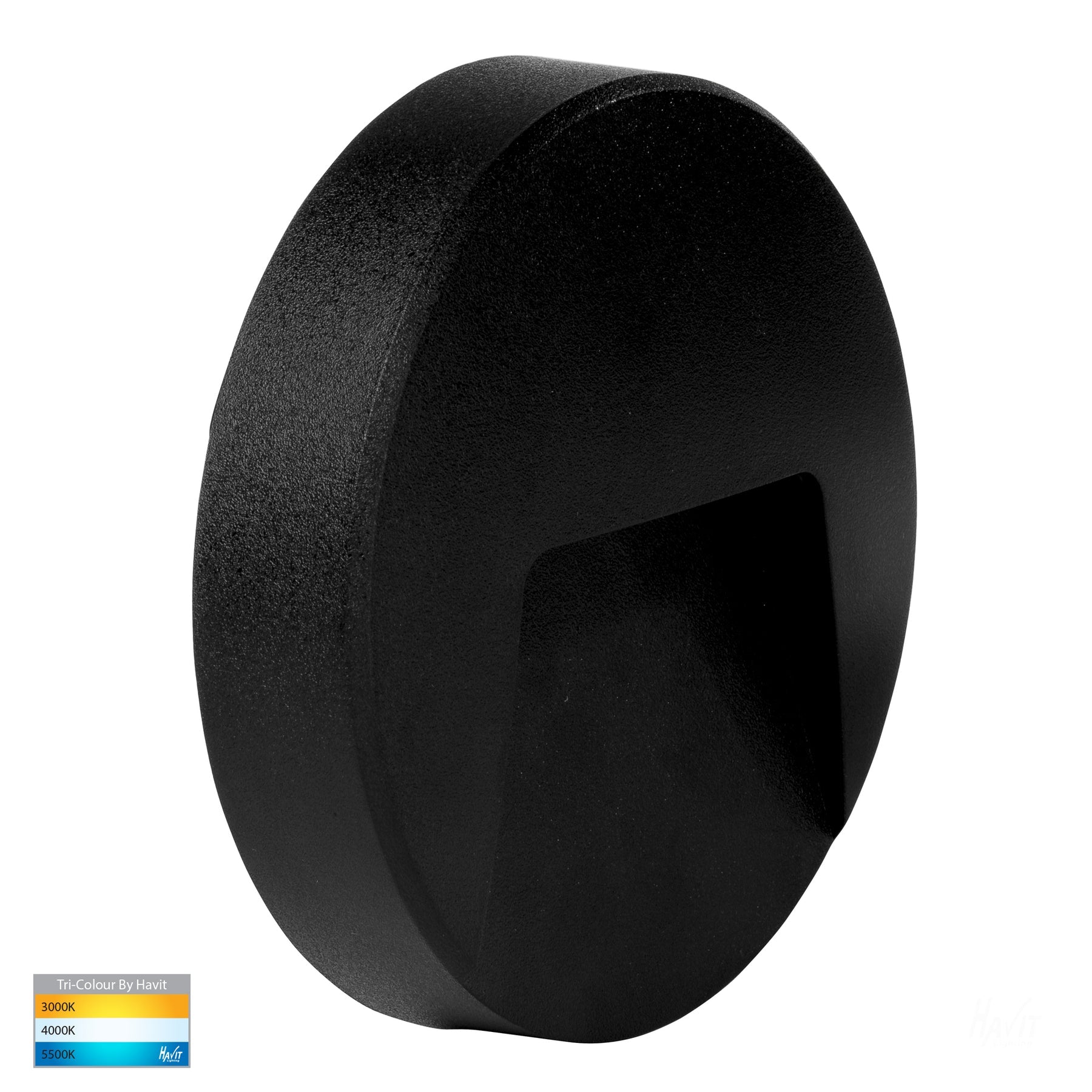 Havit Lighting Seefore Polycarbonate Black LED Step Light