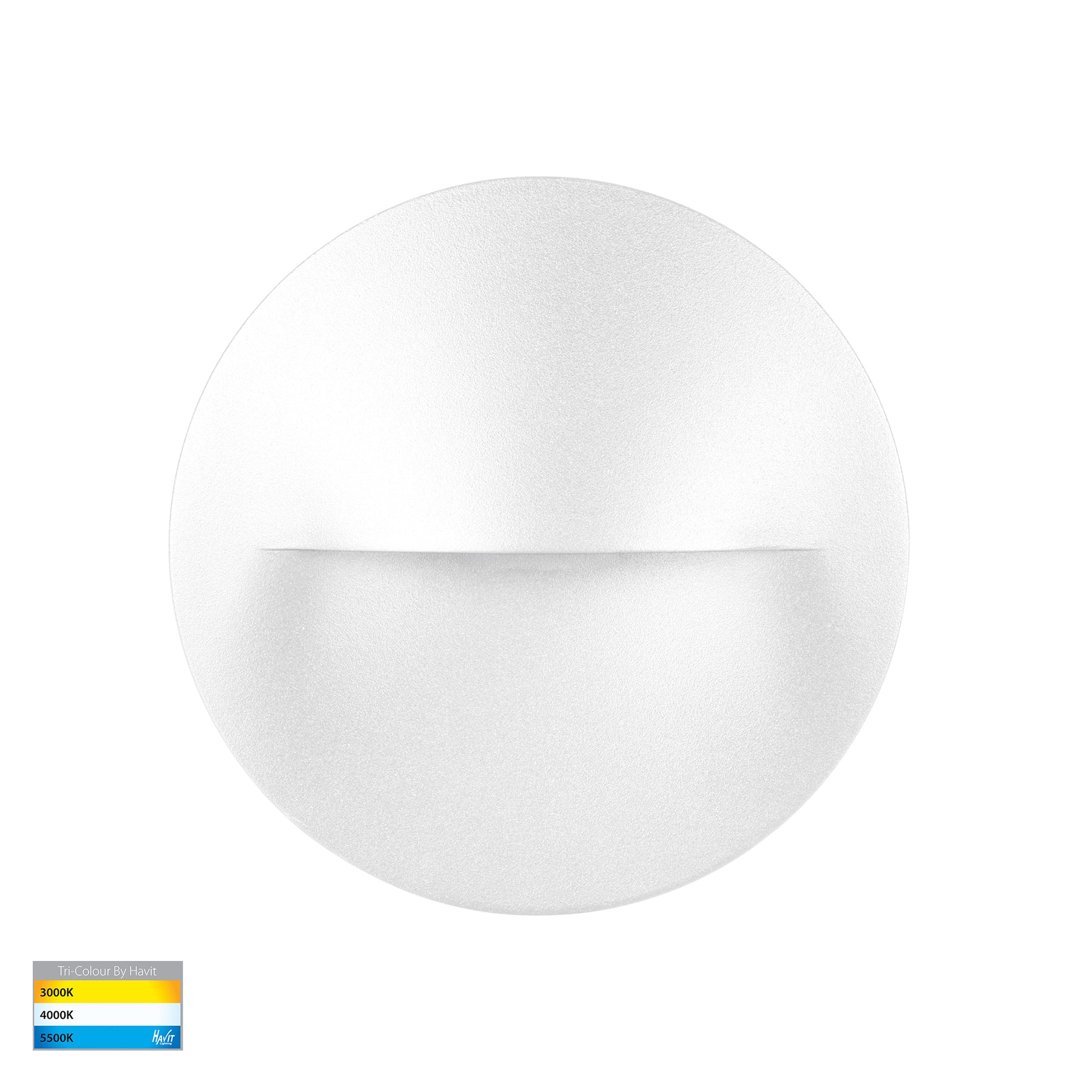 Havit Lighting Lisca Aluminium White Round LED Wall Light