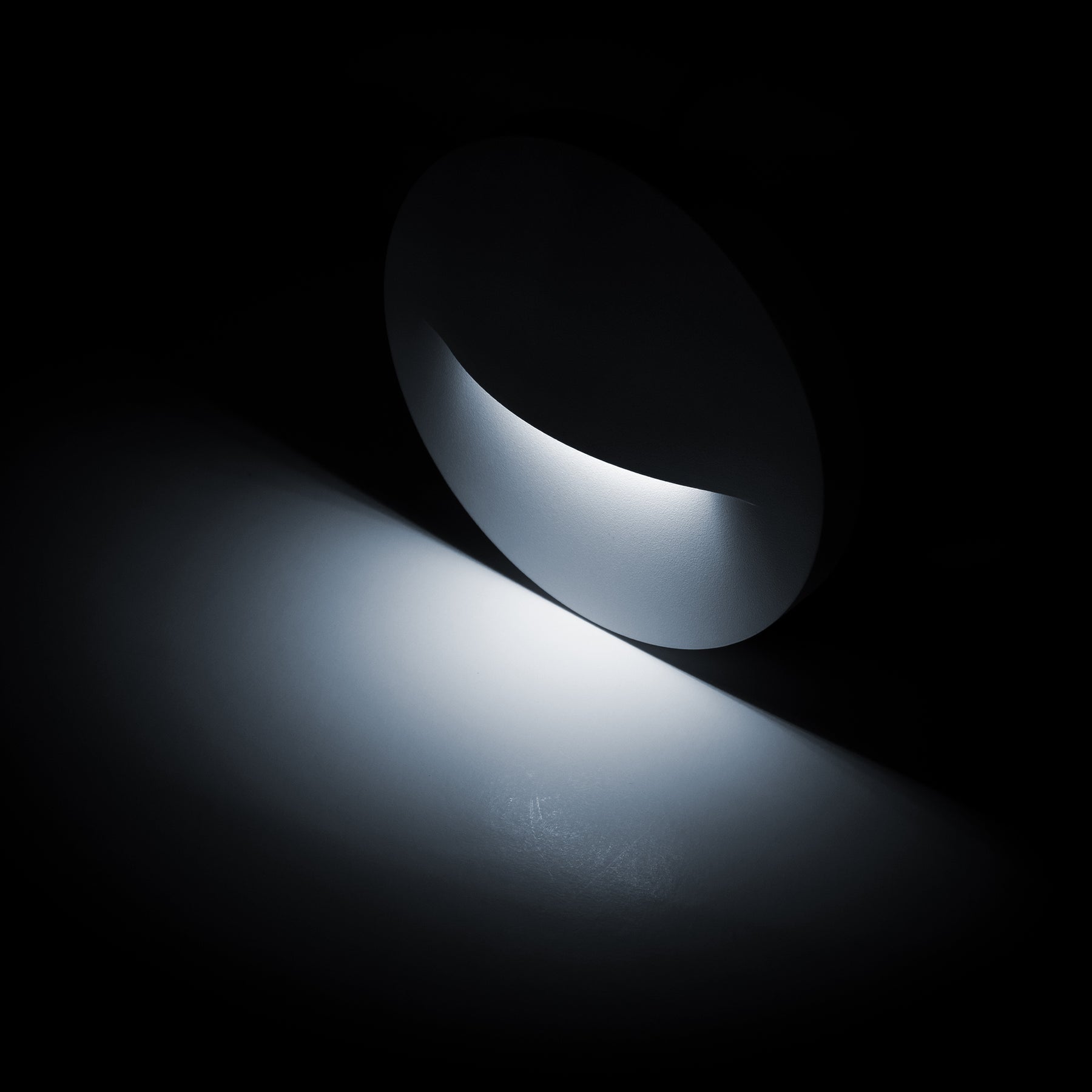 Havit Lighting Lisca Aluminium Black Round LED Wall Light