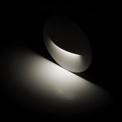 Havit Lighting Lisca Aluminium White Round LED Wall Light