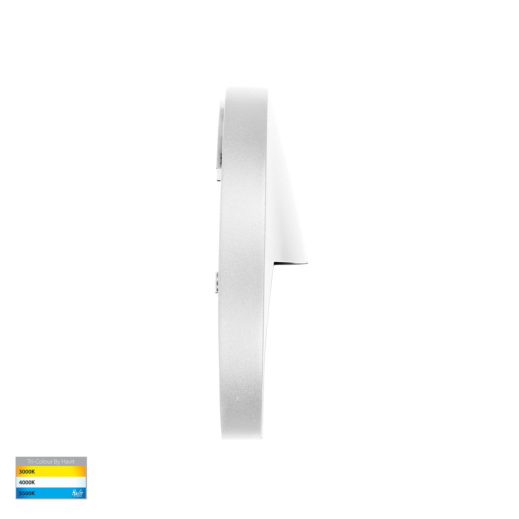 Havit Lighting Lisca Aluminium White Round LED Wall Light