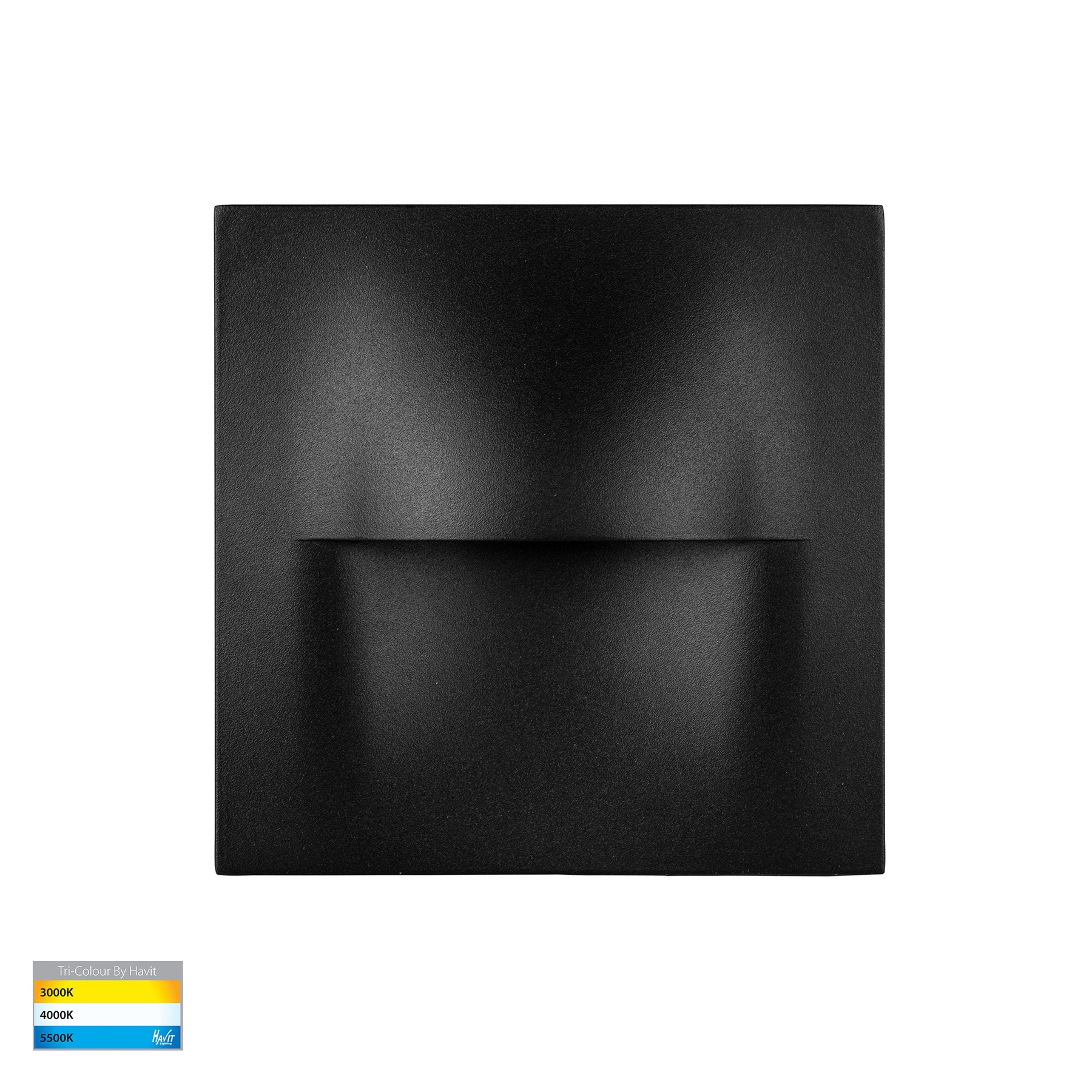 Havit Lighting Lisca Aluminium Black Square LED Wall Light