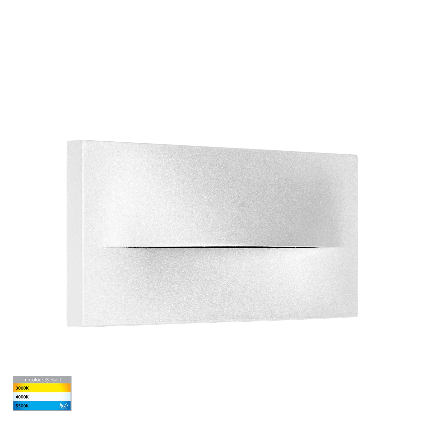 Havit Lighting Lisca Aluminium White Rectangular LED Wall Light