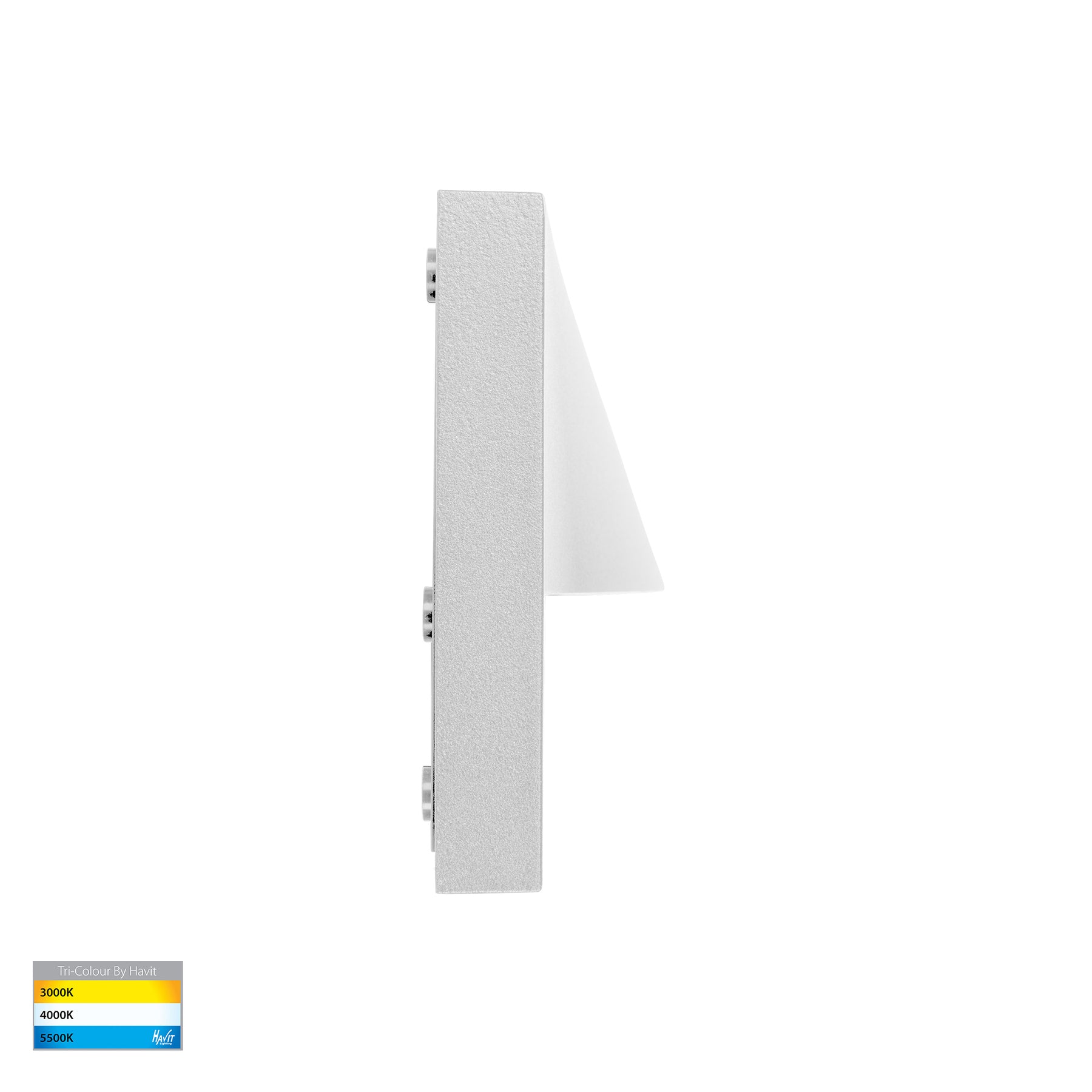 Havit Lighting Lisca Aluminium White Rectangular LED Wall Light