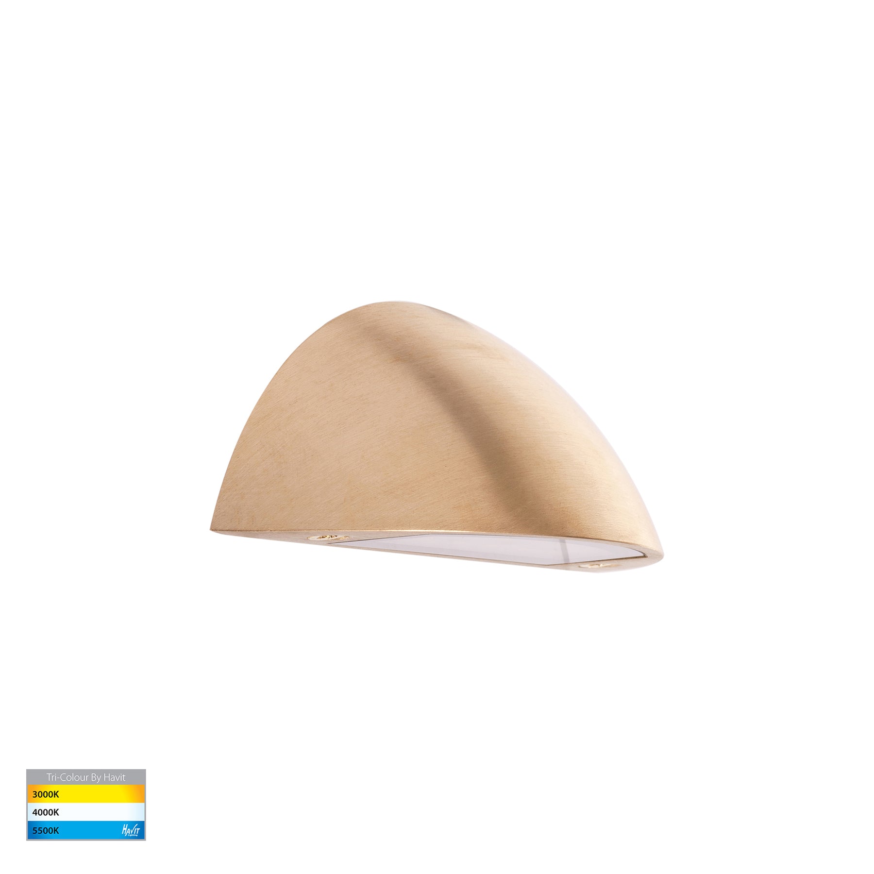 Havit Lighting Curva Solid Brass LED Step Light