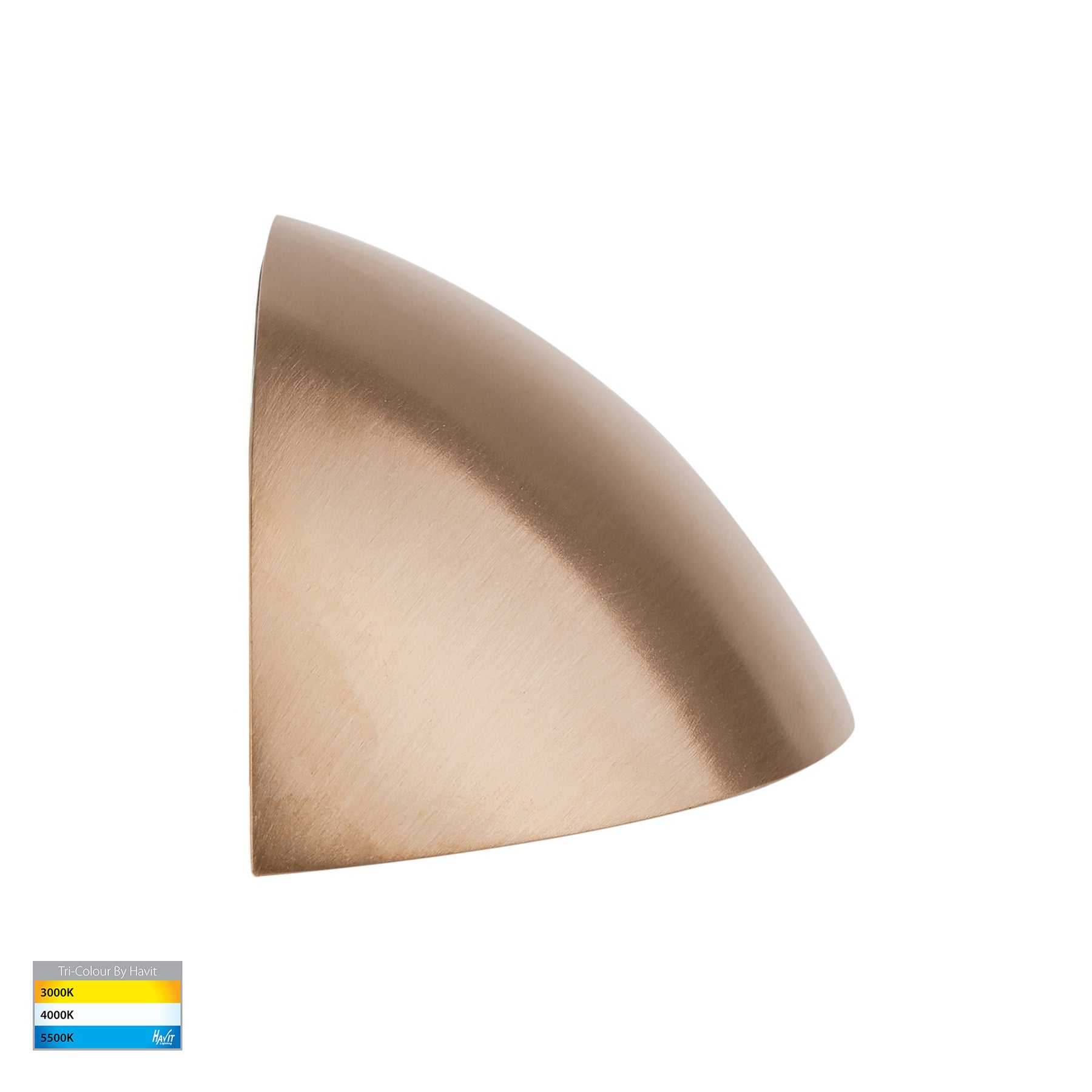 Havit Lighting Curva Solid Brass LED Step Light