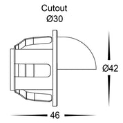 Havit Lighting Sako 316 Stainless Steel Recessed LED Step Light