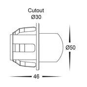 Havit Lighting Sako 316 Stainless Steel Recessed Up & Down LED Step Light
